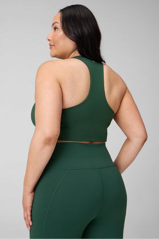 anywhere cropped built-in bra tank