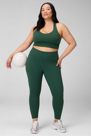 anywhere cropped built-in bra tank