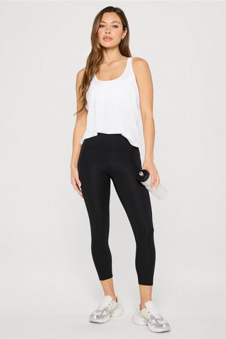 whisper racerback tank