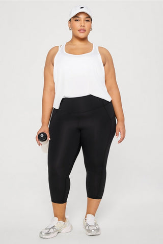 whisper racerback tank