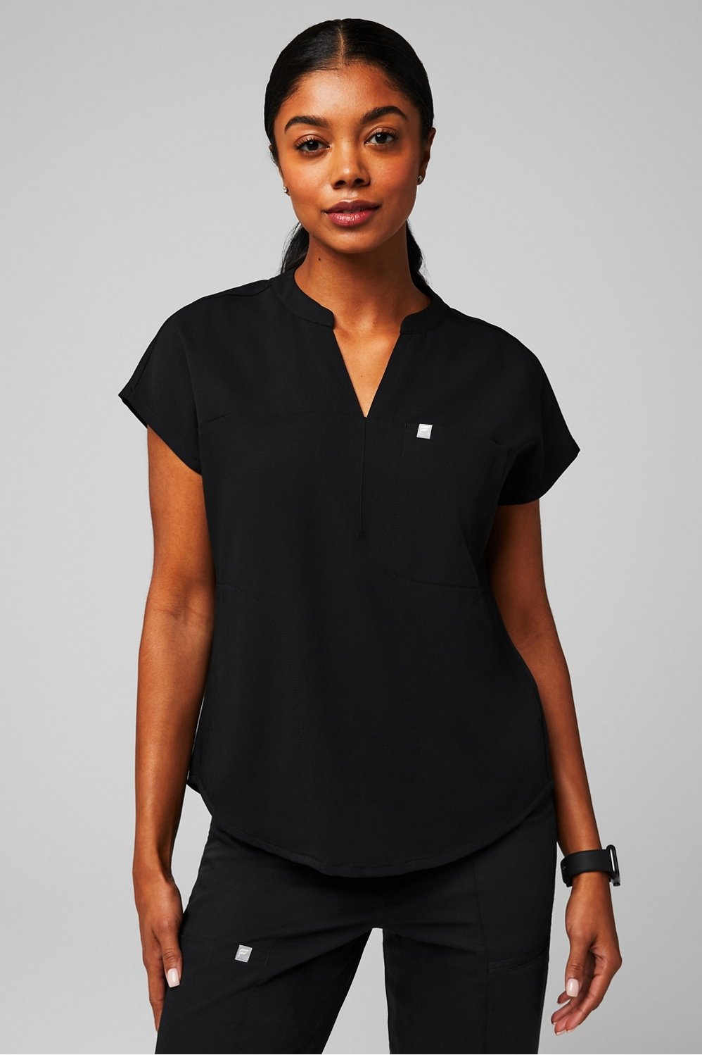 evolve oversized scrub top
