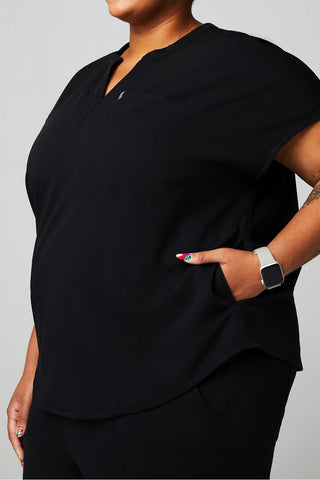 evolve oversized scrub top