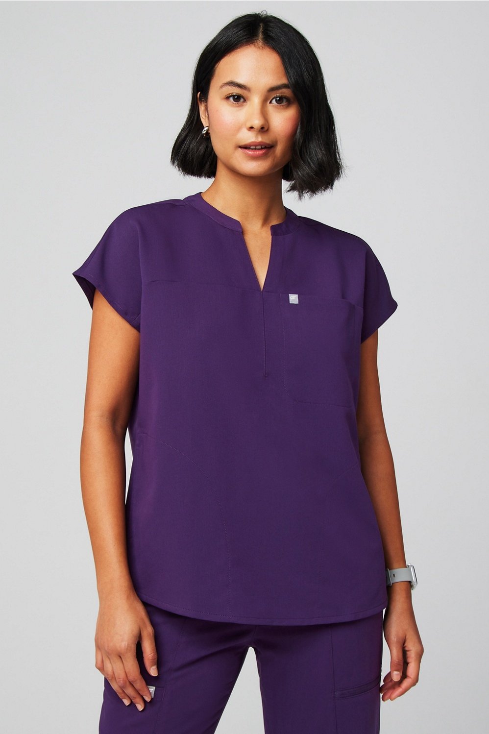 evolve oversized scrub top