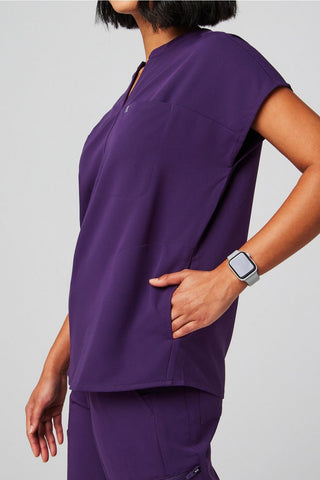 evolve oversized scrub top