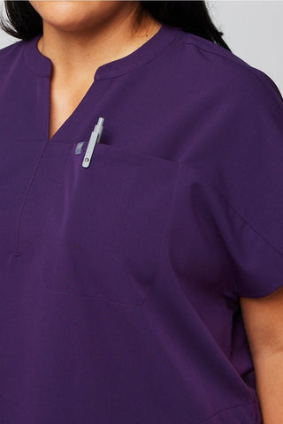 evolve oversized scrub top
