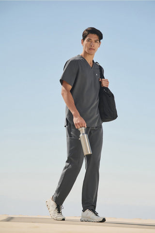 helix 1-pocket scrub top