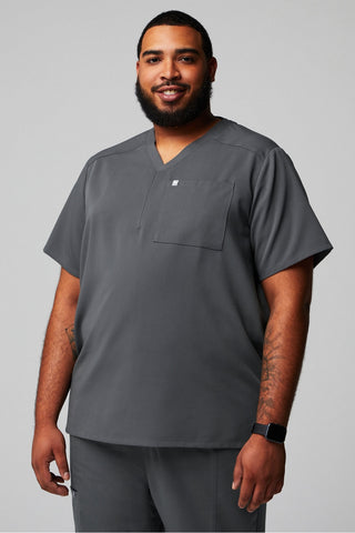 helix 1-pocket scrub top