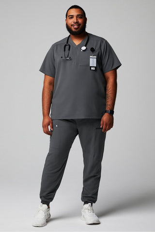 helix 1-pocket scrub top