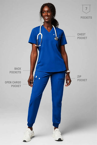 vital 1-pocket scrub top